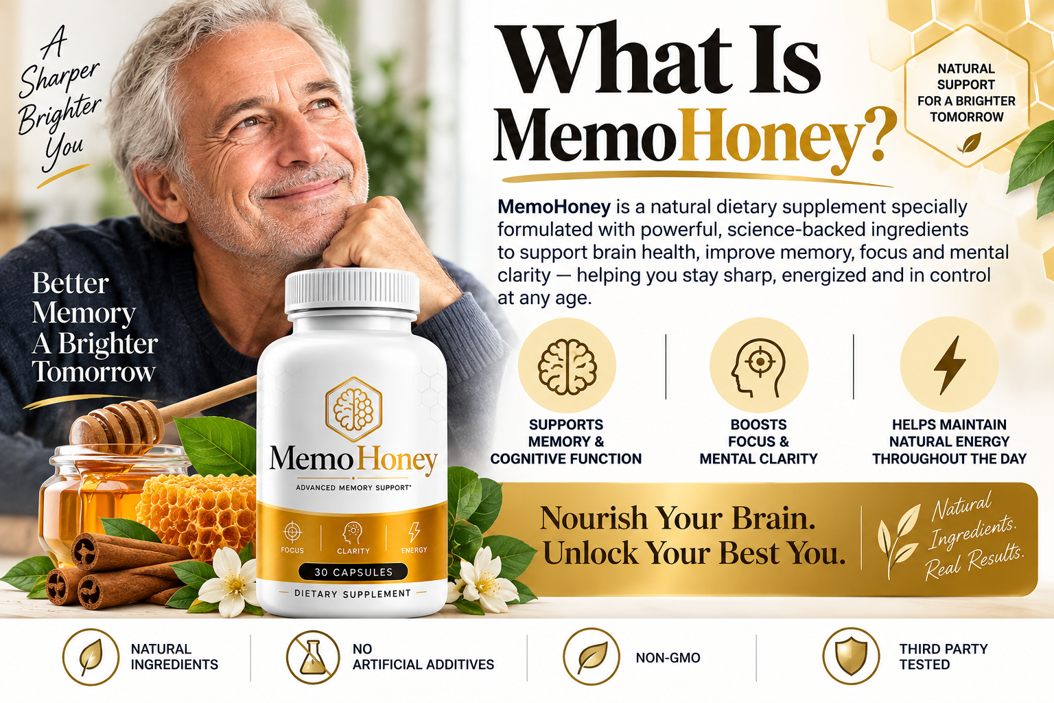 What is MemoHoney, a daily memory and focus capsule