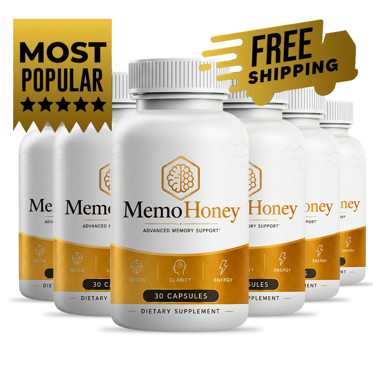 MemoHoney six bottle package